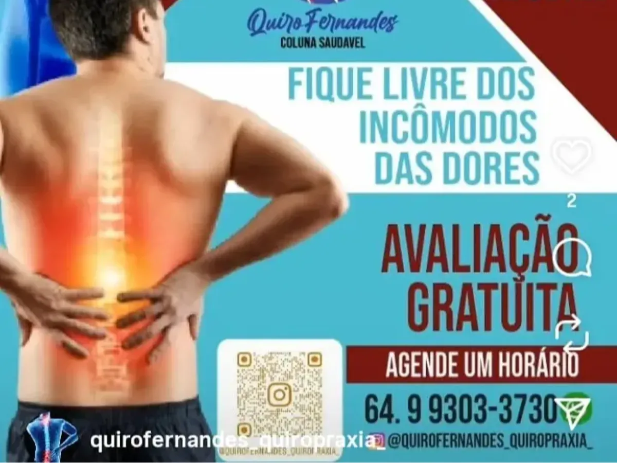Quiropraxia e massagens, tratamento de dores