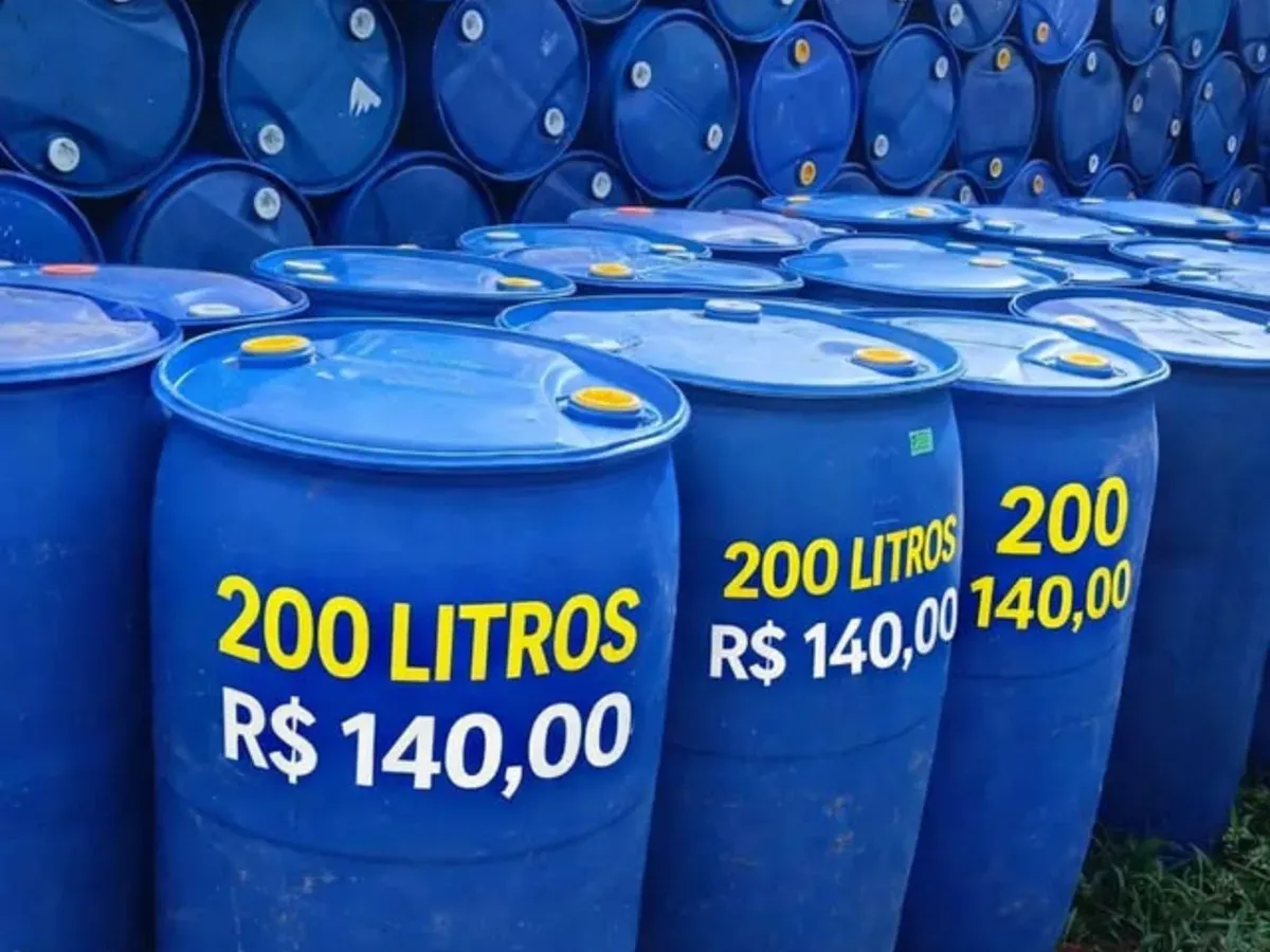Tambores de vários tamanhos Valores nas fotos abaixo