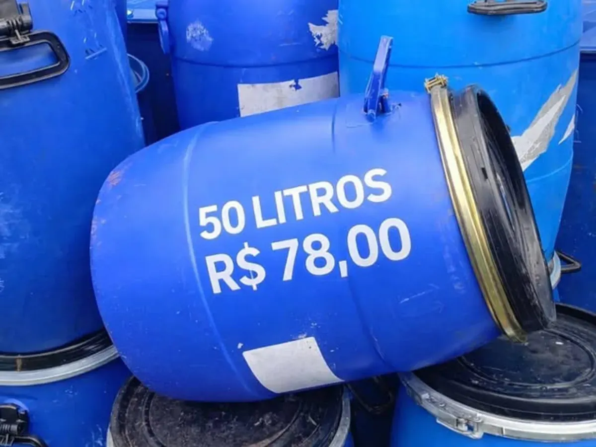 Tambores de vários tamanhos Valores nas fotos abaixo