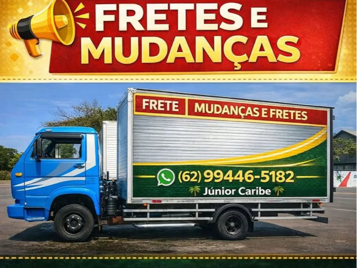 Junior Mudanças / Disponível para frete e mudanças / Goiânia e região e todo estado de Goiás