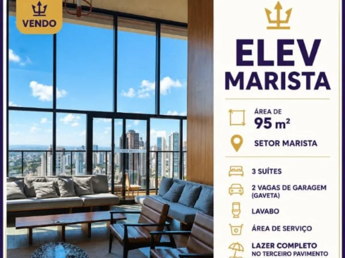 Espaço, Conforto e Lazer de Clube no Oeste Tower Residence!