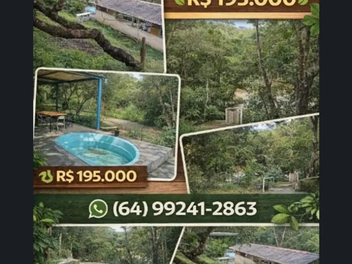 Rancho na beira rio Piracanjuba