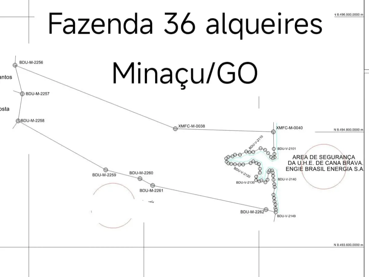 Vendo uma Fazendo com 36 Alqueires / Minaçu - Go