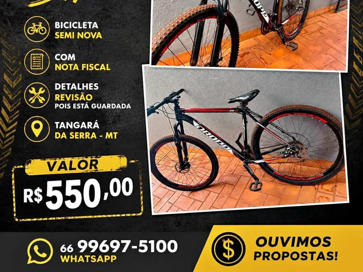 Bicicleta Semi Nova