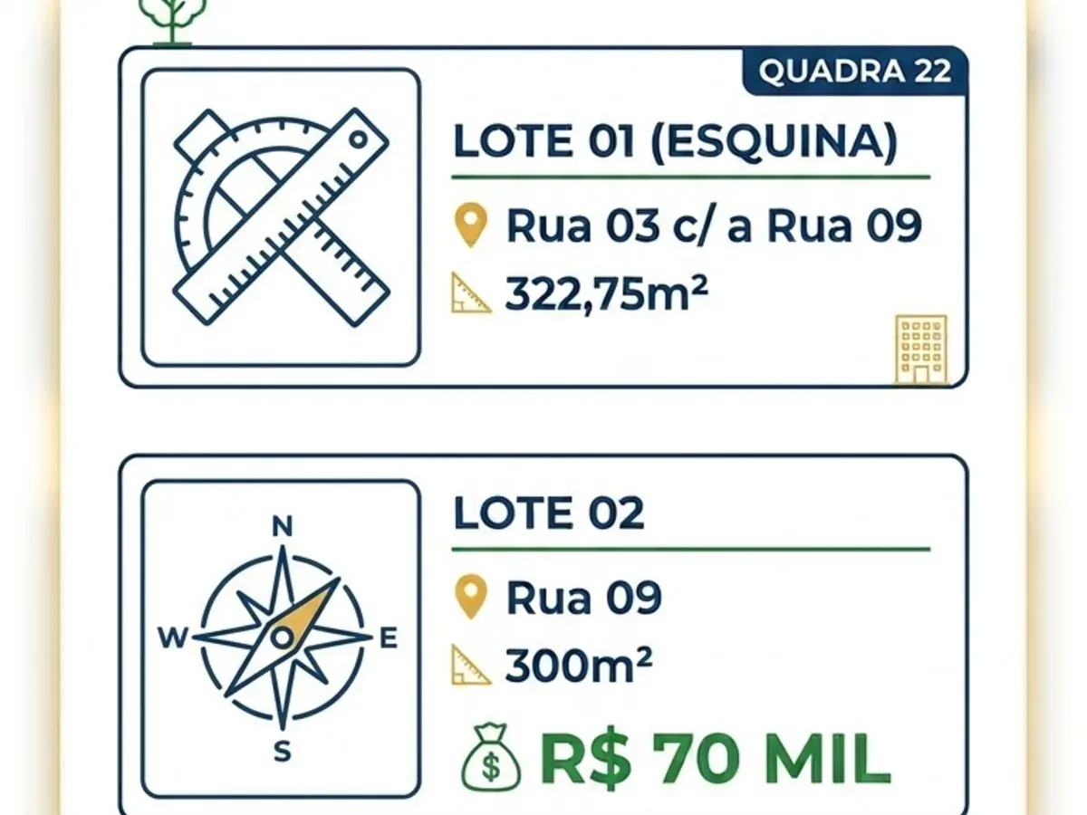 Oportunidade / Lote a venda em Goiandira - Go